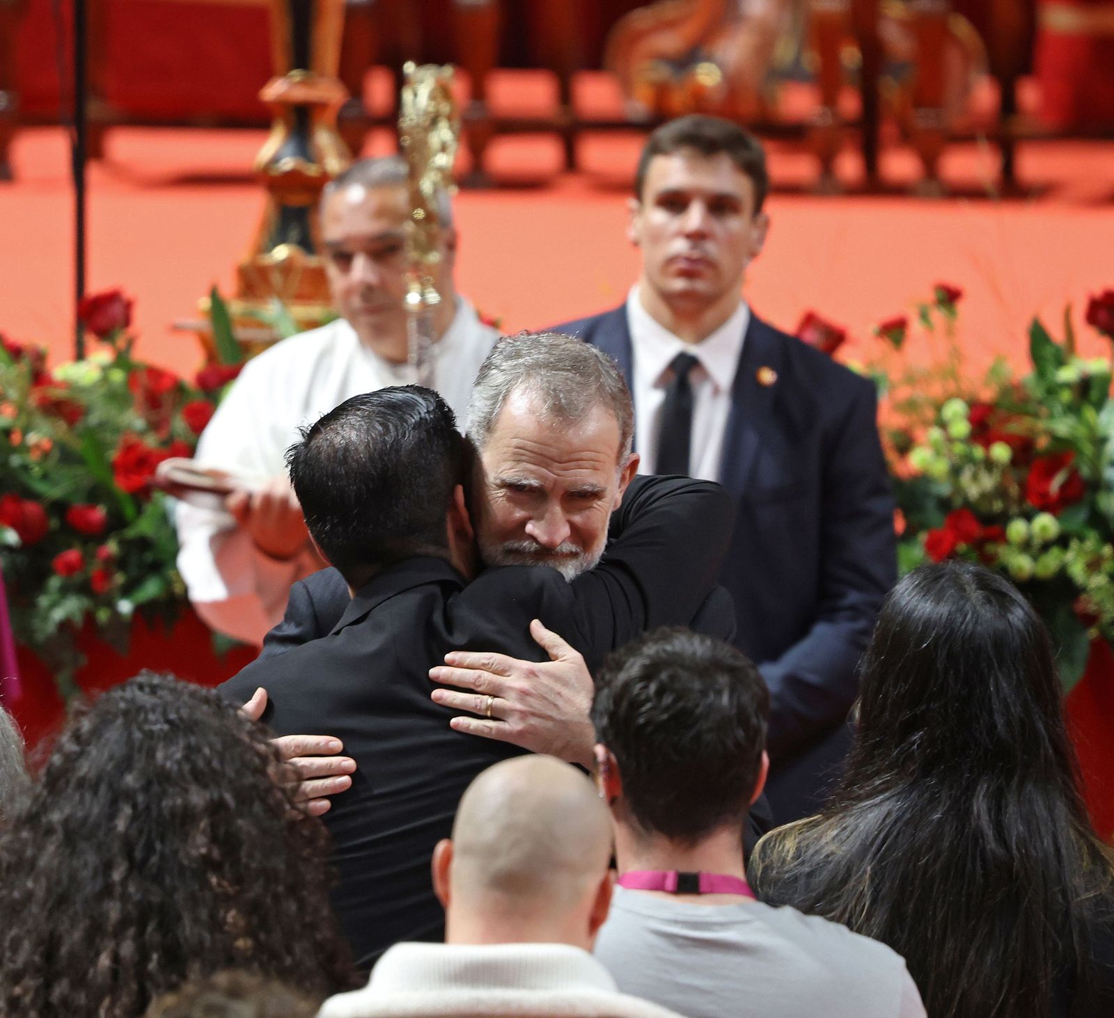 Fotografías de la misa funeral por las víctimas del accidente de tren en Adamuz