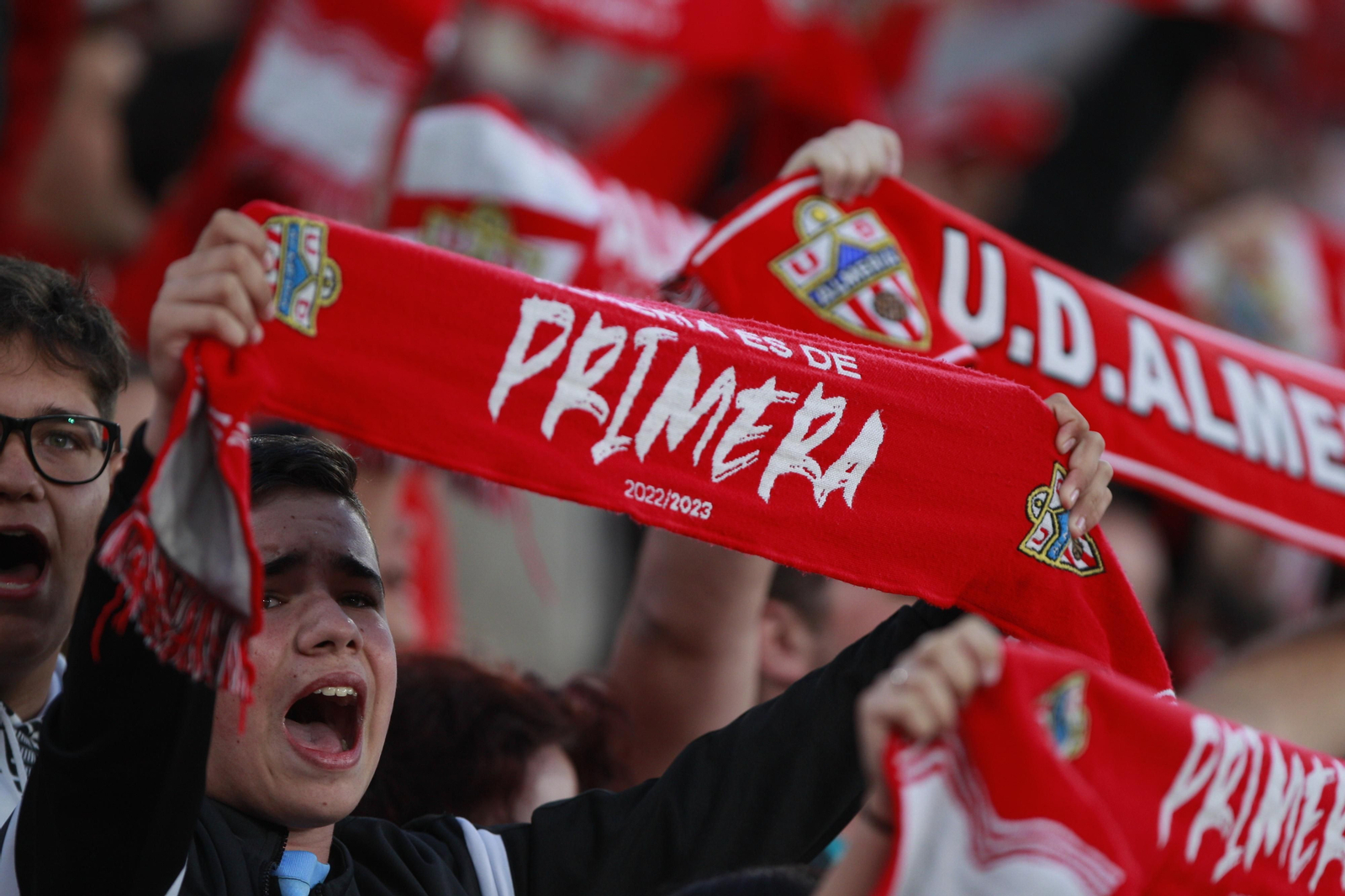 Fotogalería del partido de la Liga Santander, U.D. Almería-Valencia