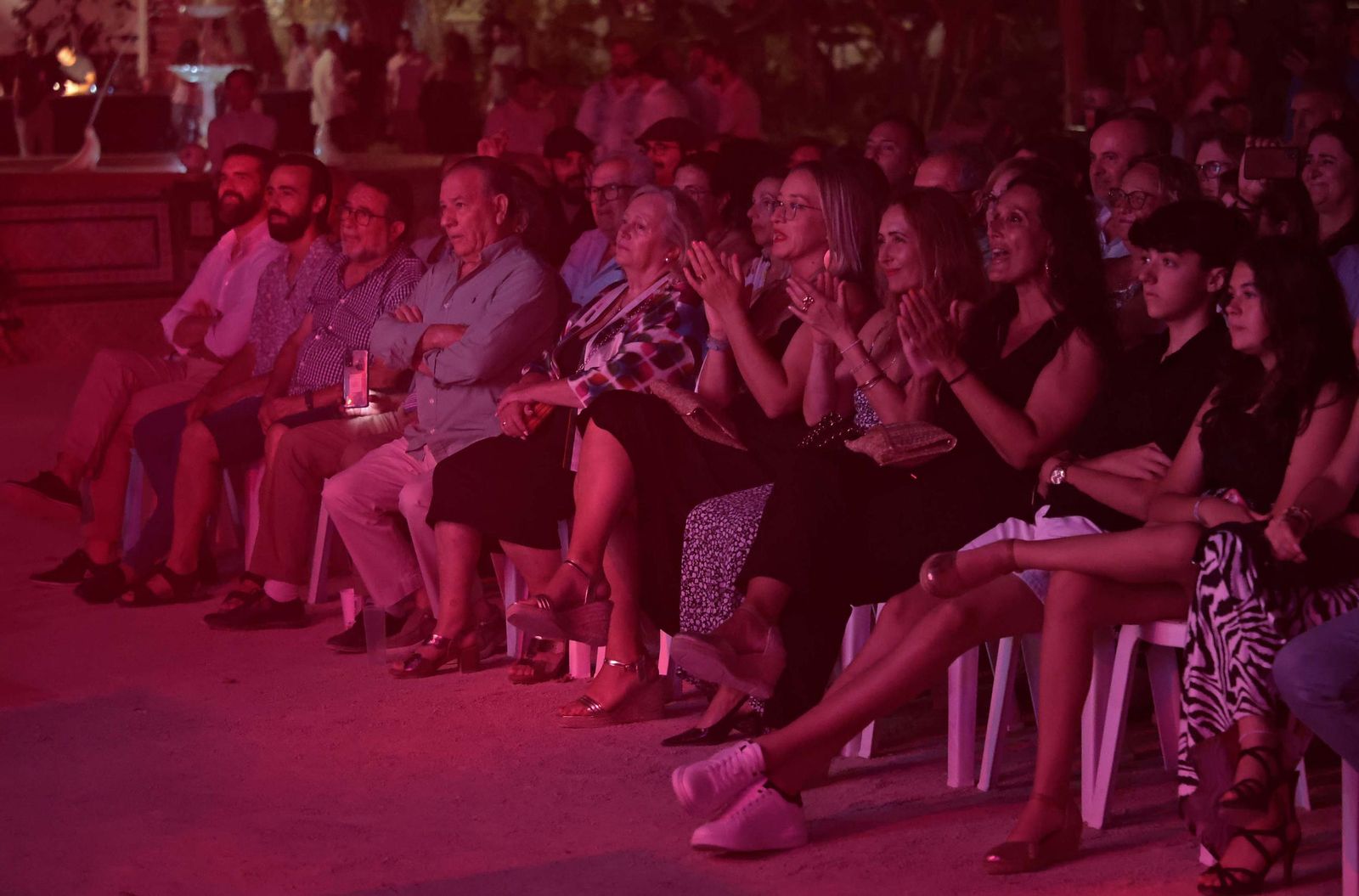 Fotos del concierto del sexteto flamenco en el Encuentro de Guitarra Paco de Lucía