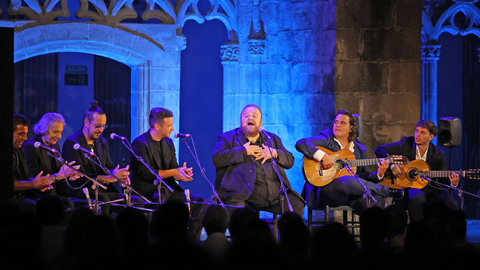 Ezequiel Benítez en la Fiesta de la Bulería de Jerez