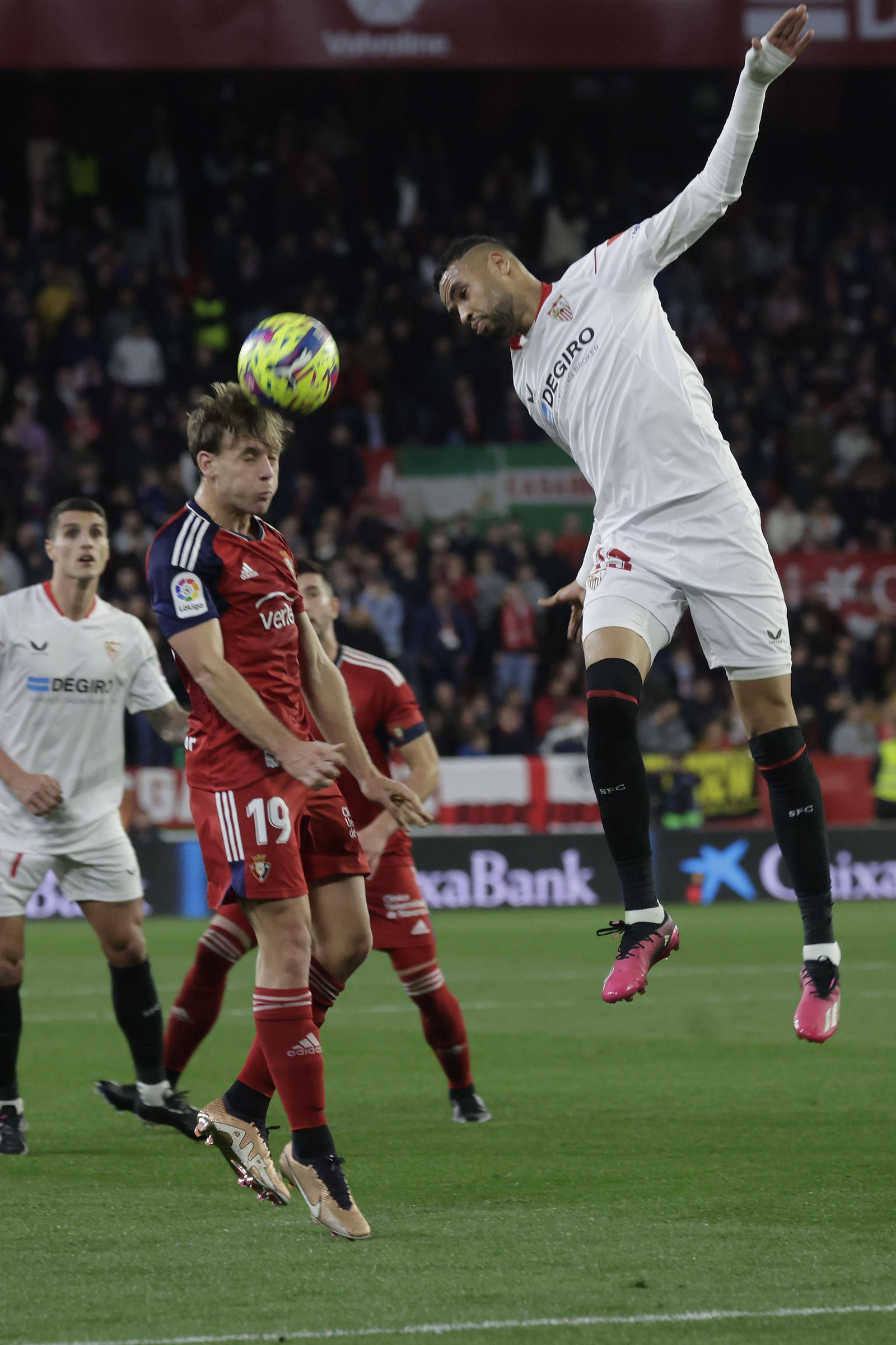Las imágenes del Sevilla  Osasuna