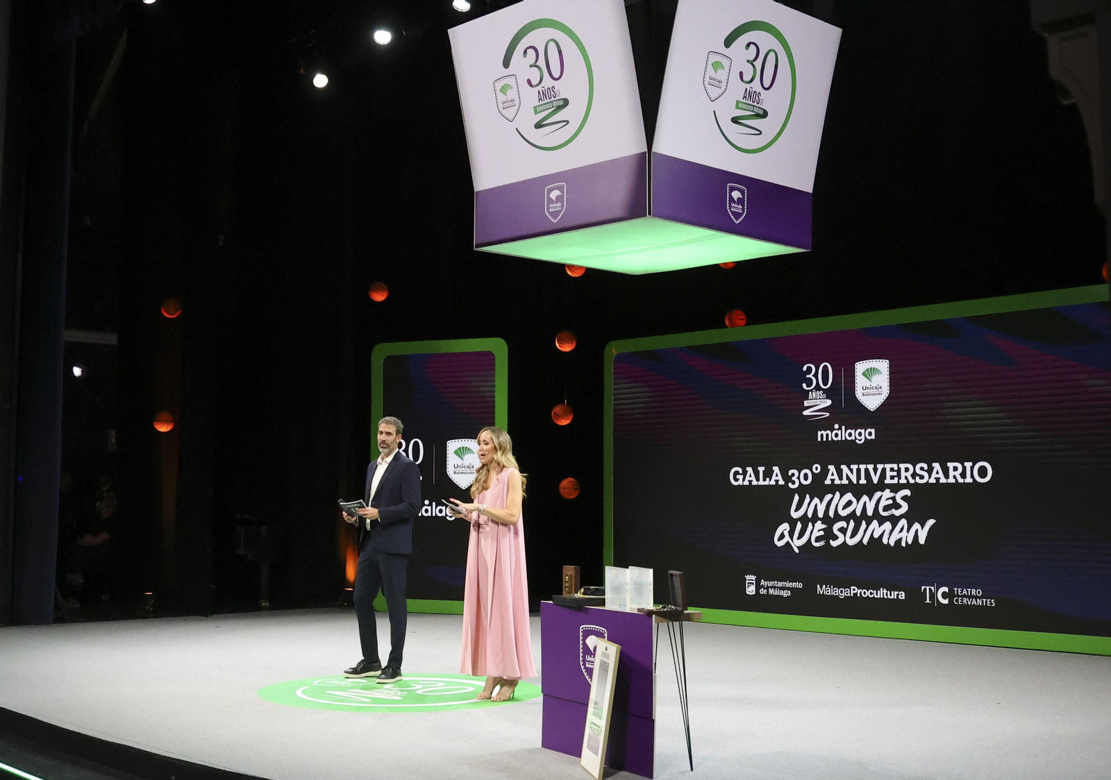 La gala del 30 aniversario de la unión Caja de Ronda-Maristas, en fotos