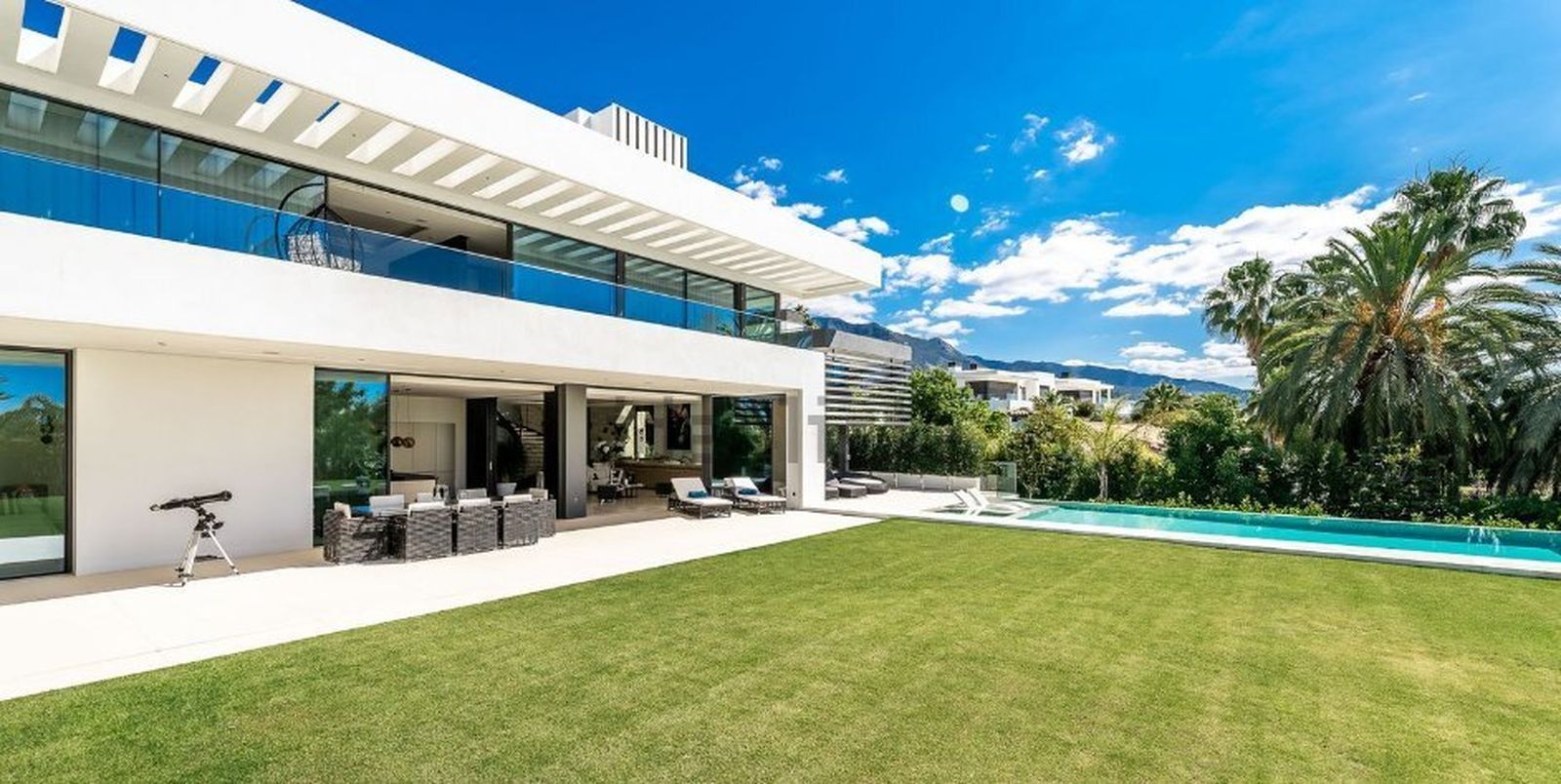 Una vivienda de lujo en la localidad de Marbella.