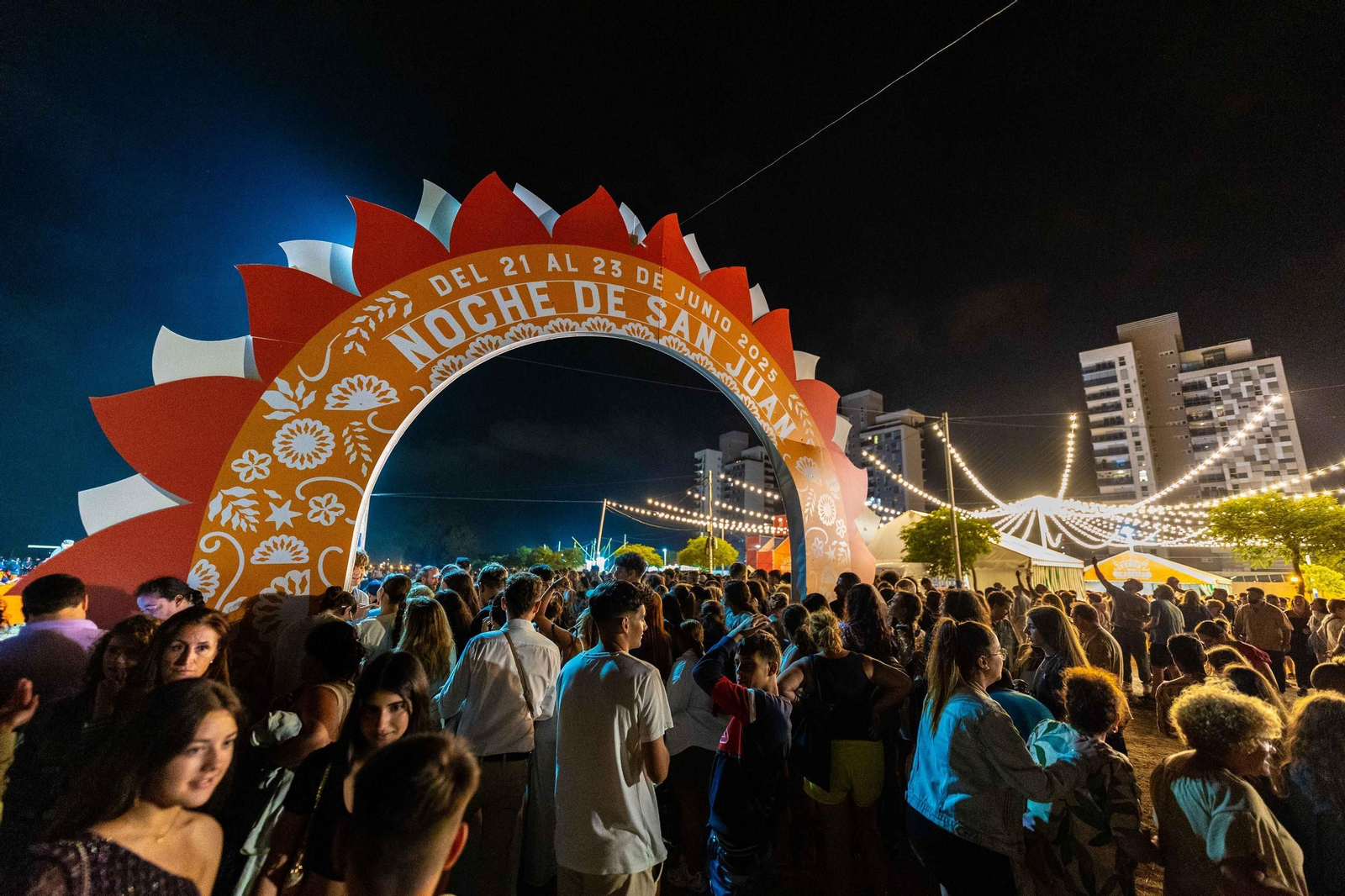 Noche de San Juan en La Casería: las imágenes