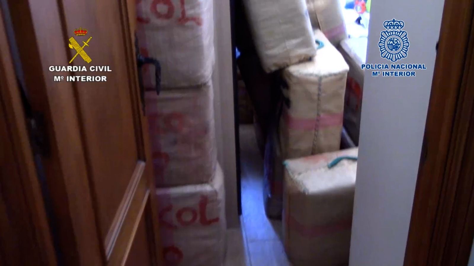 Fotos de la operación antidroga contra una red del Messi del Hachís