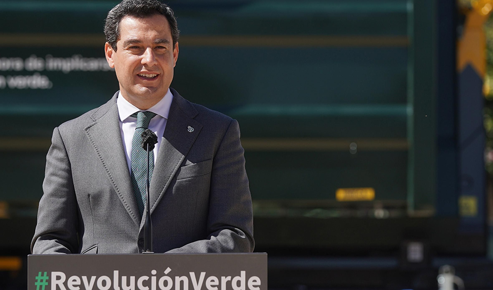 El presidente andaluz, Juanma Moreno.