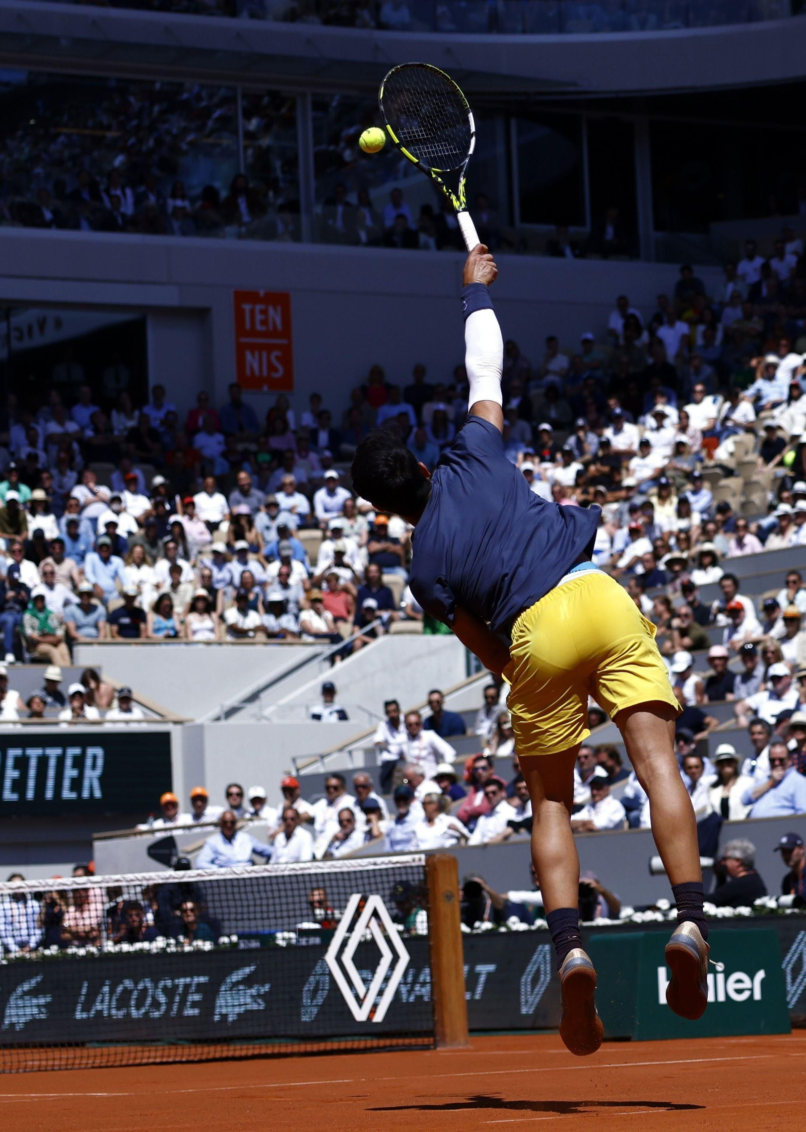 Las mejores fotos de la remontada de Alcaraz a Sinner