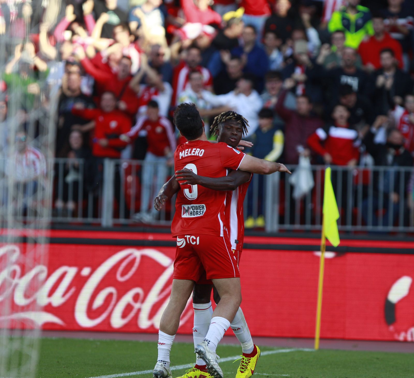 Imágenes del partido U.D. Almería-Atlético de Madrid