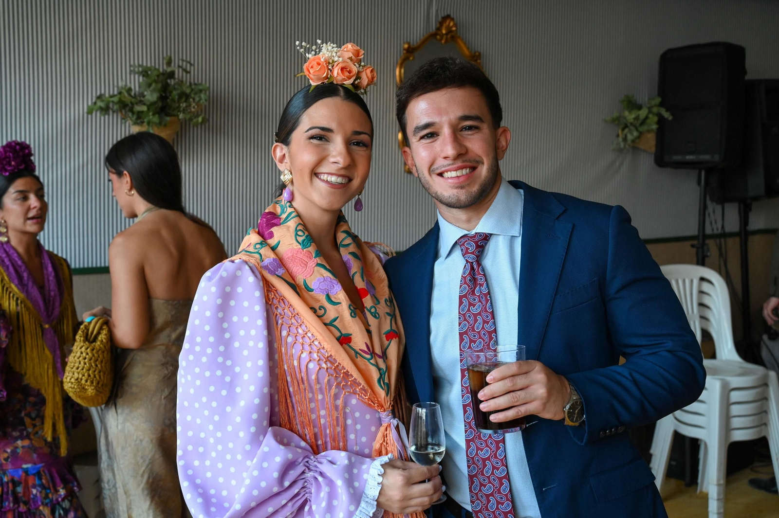 Imágenes del ambiente en la tarde de la Feria Del Caballo 2025 el día viernes 10 de octubre 