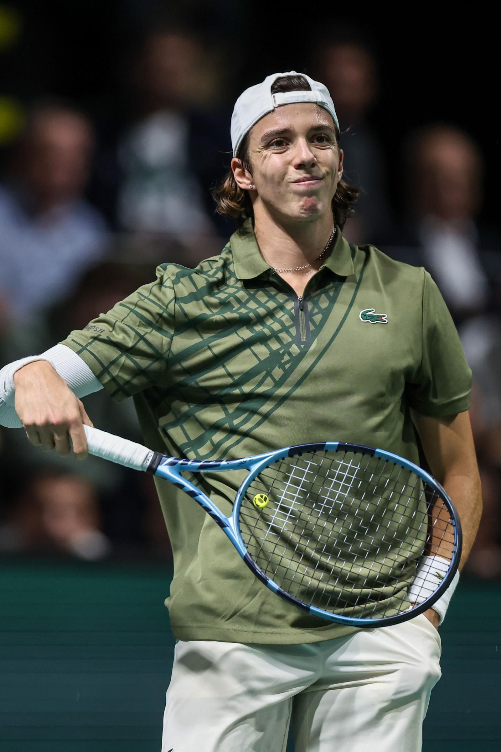 Alejandro Davidovich-Arthur Cazaux del Masters 1000 de París, en fotos