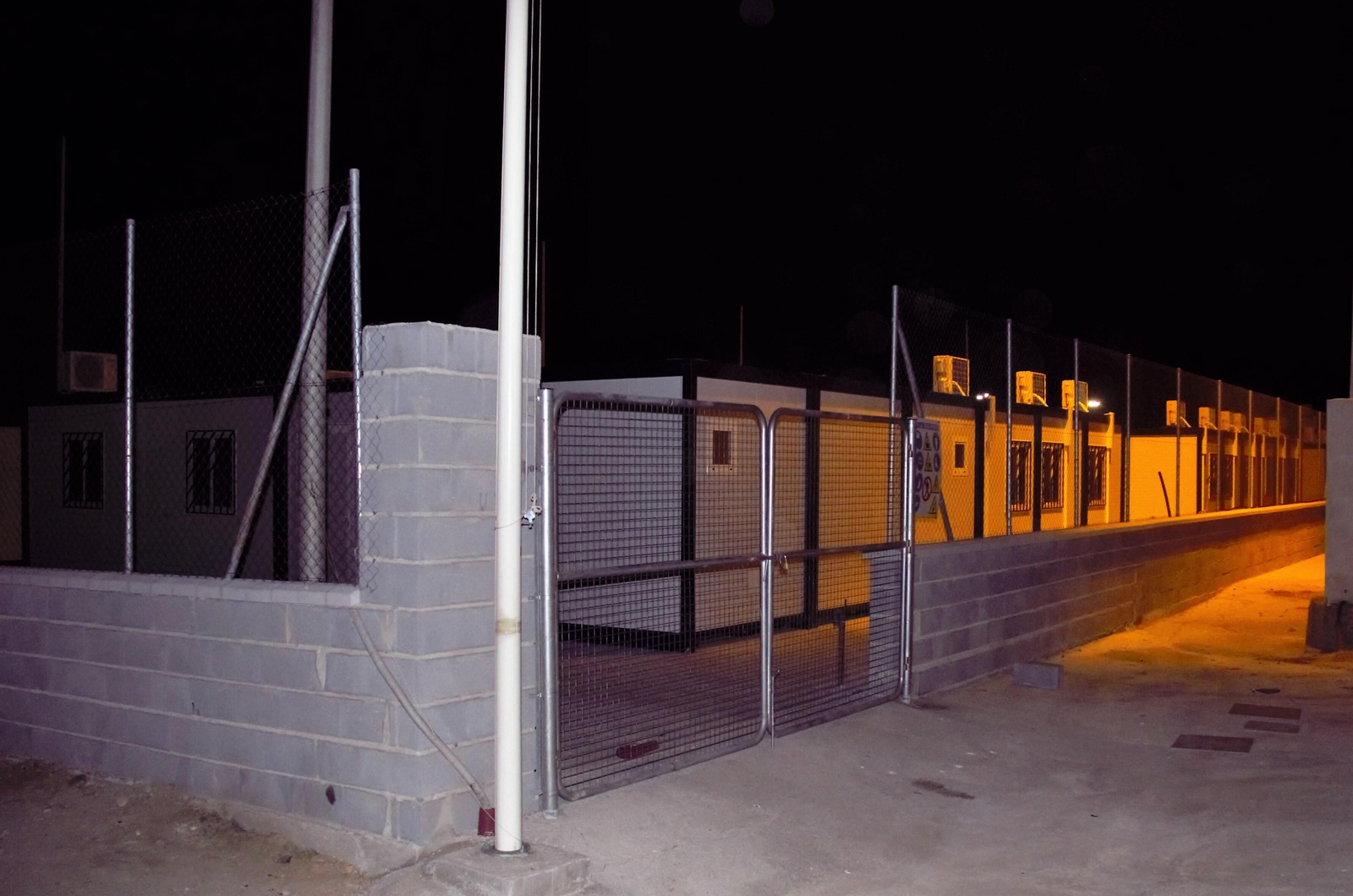 Exterior del nuevo Centro de Atención Temporal a Extranjeros (CATE) de Motril