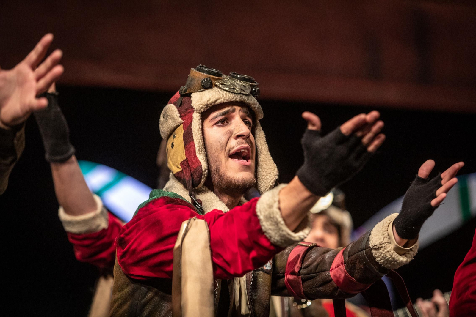 La comparsa de Córdoba 'Qué bonita se te ve' durante se actuación