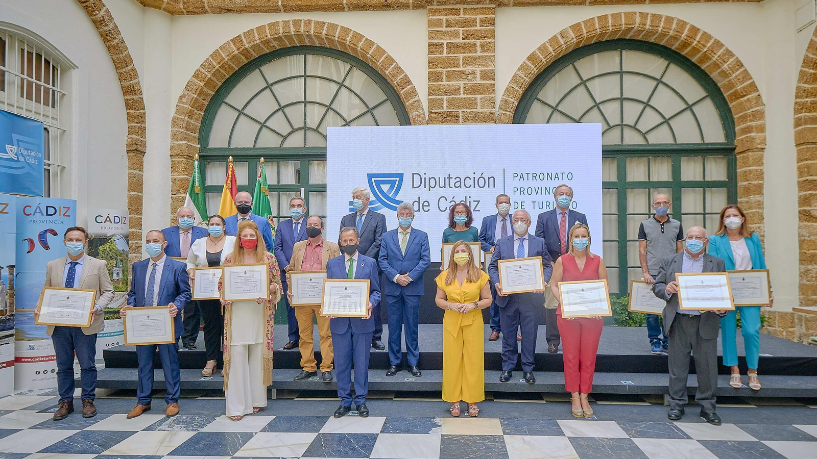 Patronato de Turismo de la provincia de Cádiz. Acto de celebración del día Mundial del Turismo.