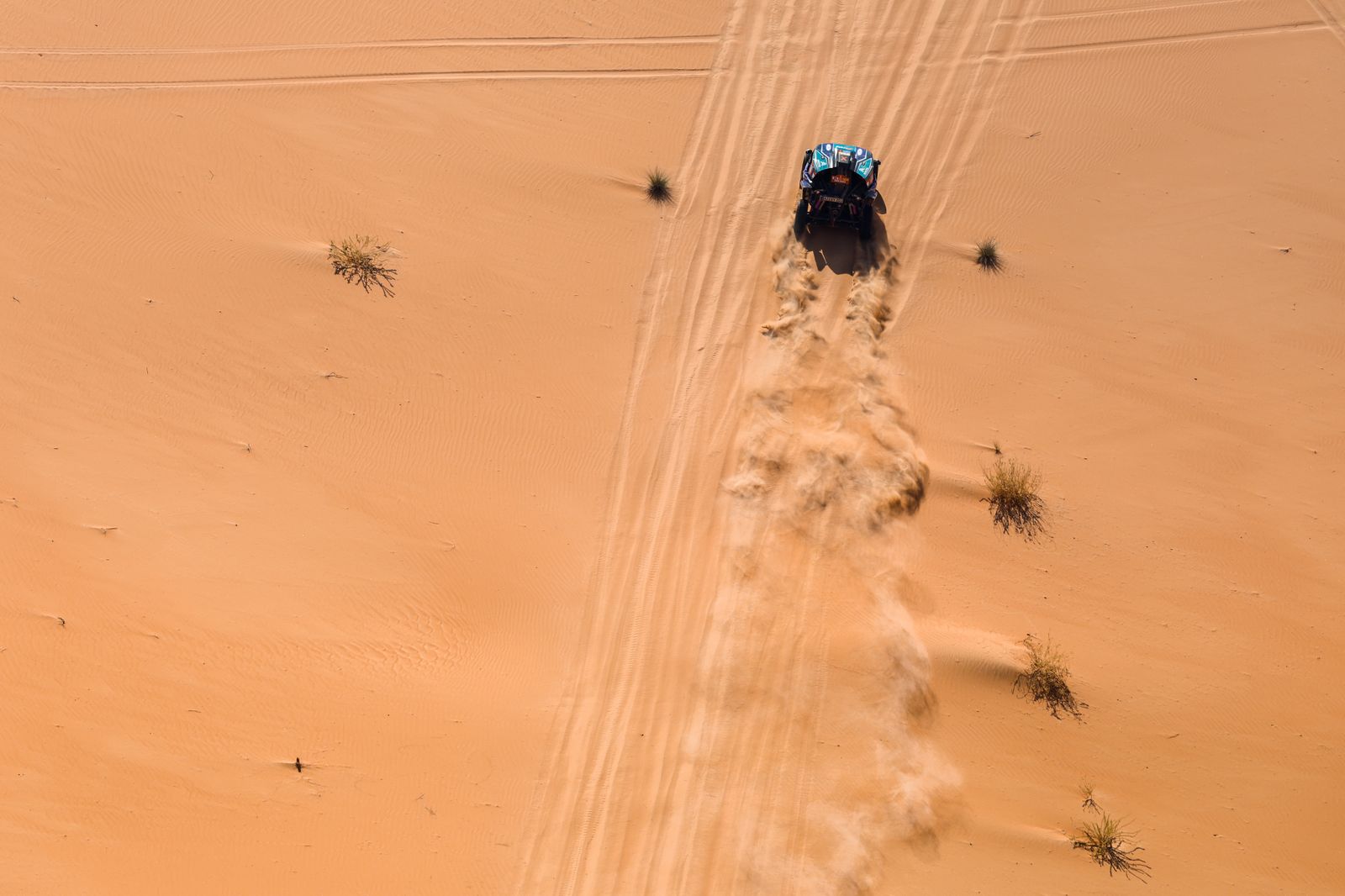 Las mejores fotos del Dakar por las dunas