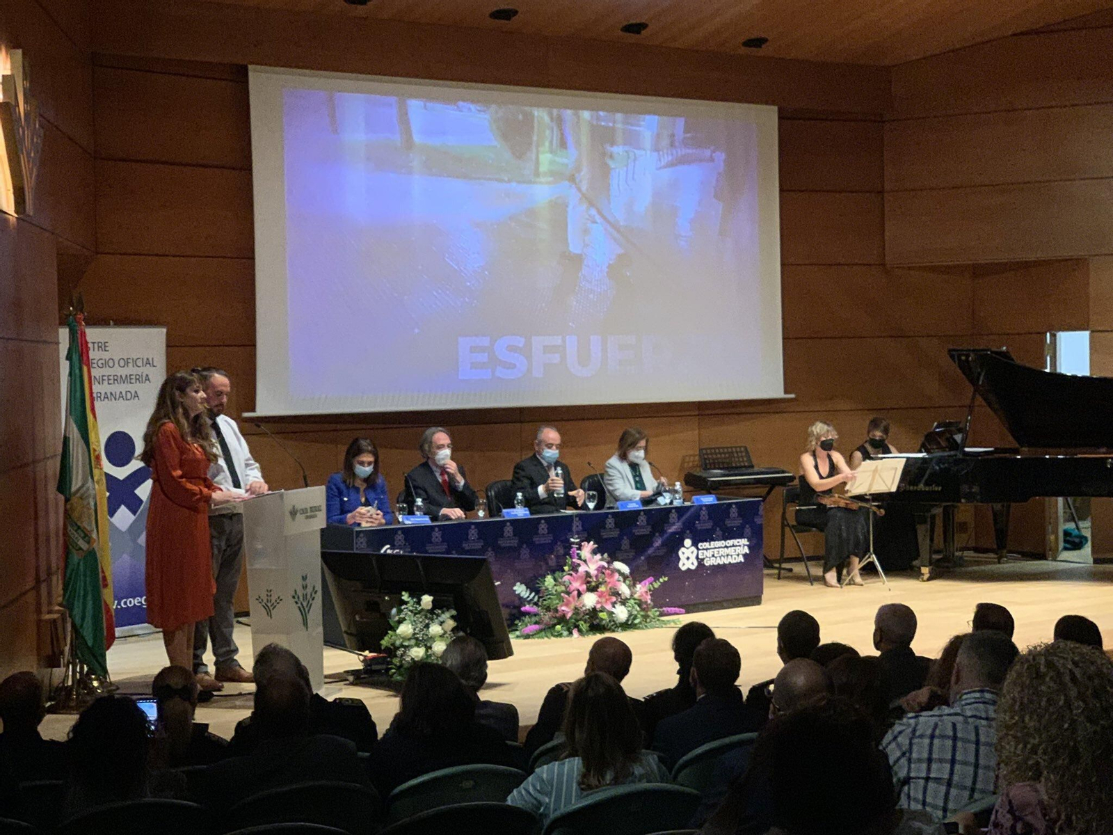 La anterior gala Premios y Distinciones del Colegio Oficial de Enfermería de Granada celebrada en octubre.