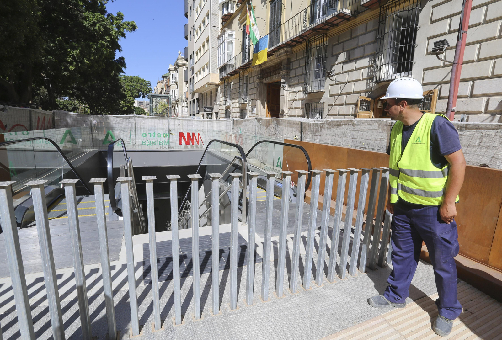 El Metro al Centro de Málaga: fotos de las estaciones Atarazanas y Guadalmedina El Metro al Centro de Málaga: fotos de las estaciones Atarazanas y Guadalmedina