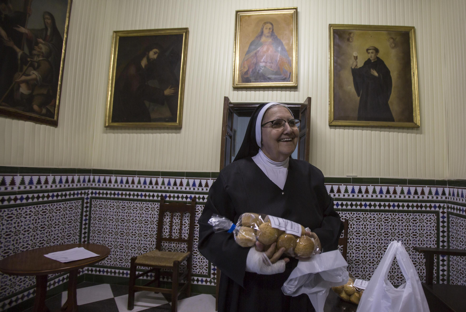 Desperfectos en el Convento de San Leandro