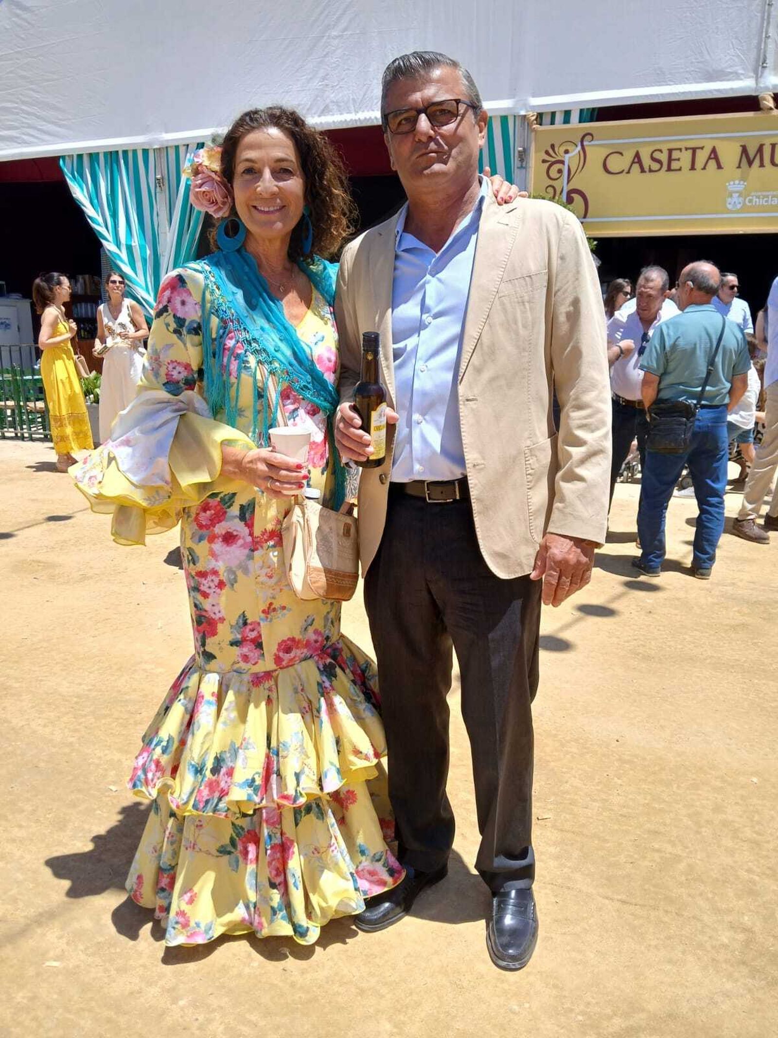 La Feria fue escenario de muchos reencuentros.