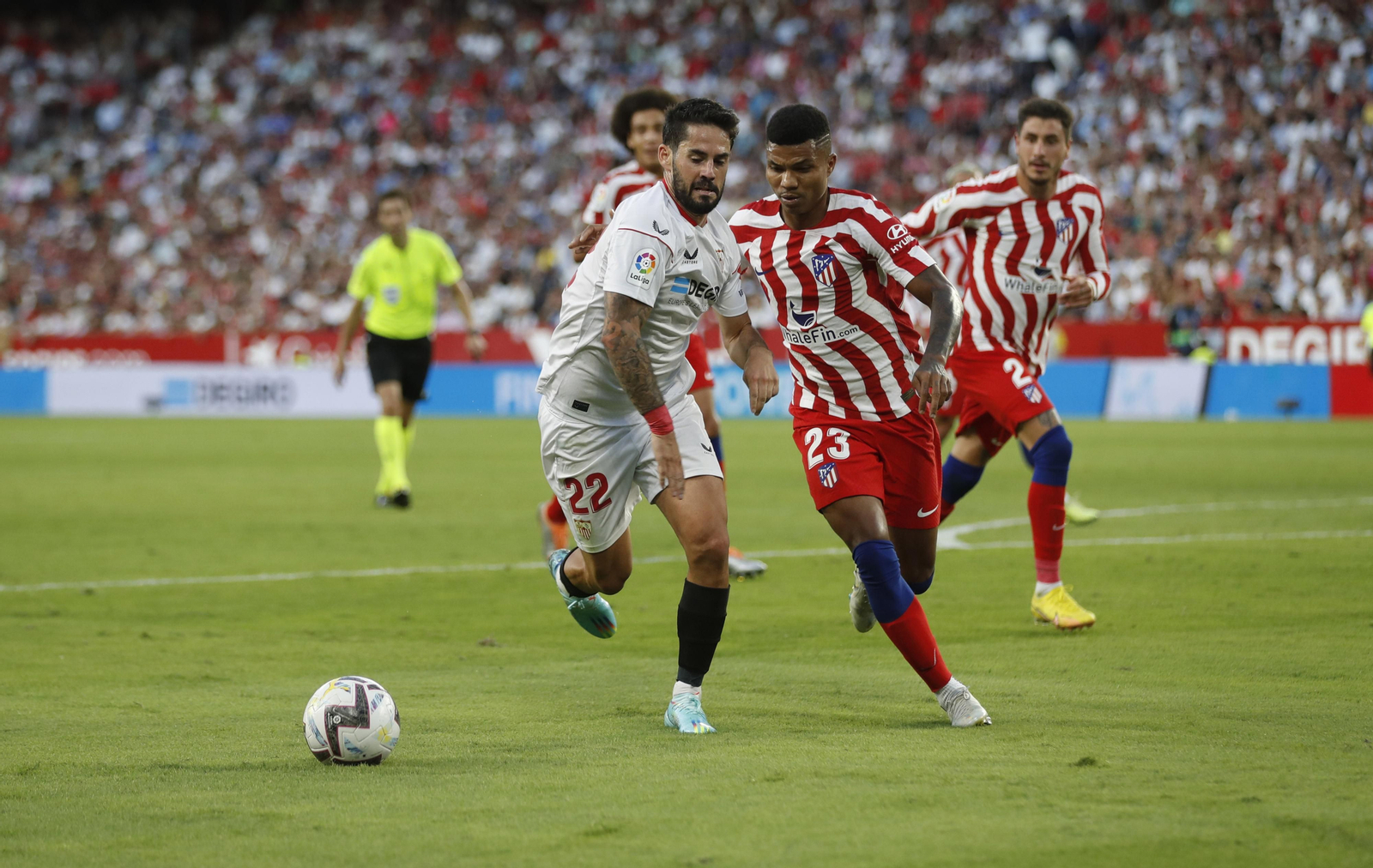 Las imágenes del Sevilla fc-Atlético de Madrid