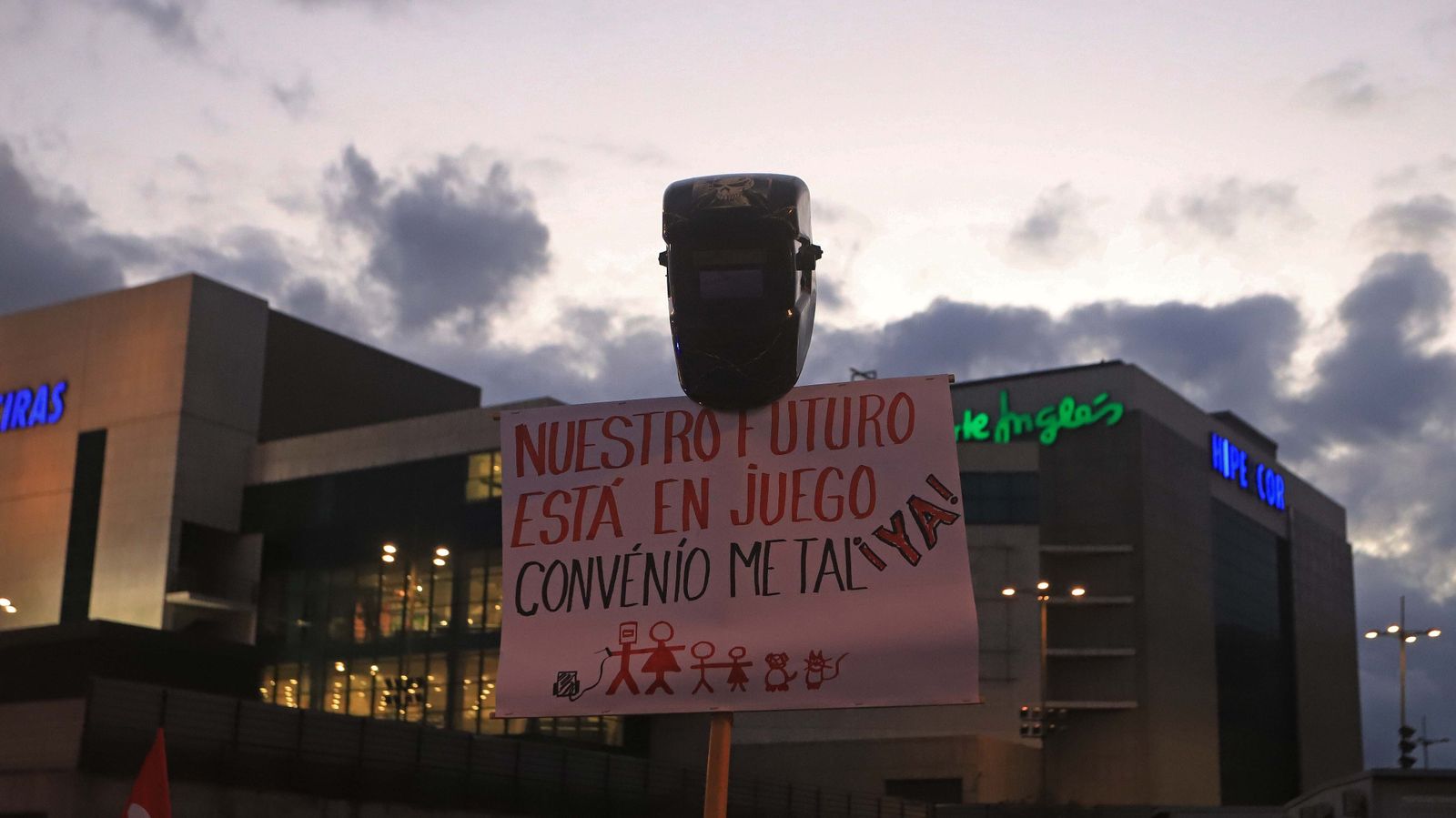 Fotos de la manifestación del metal en Algeciras