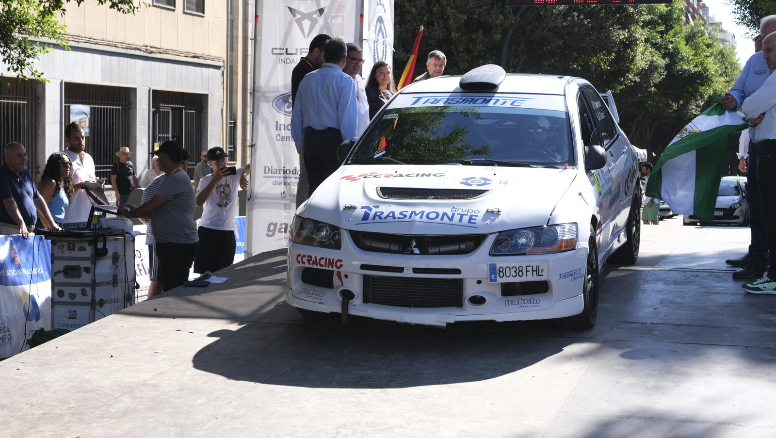 Imágenes de la salida del Rallye Costa de Almería