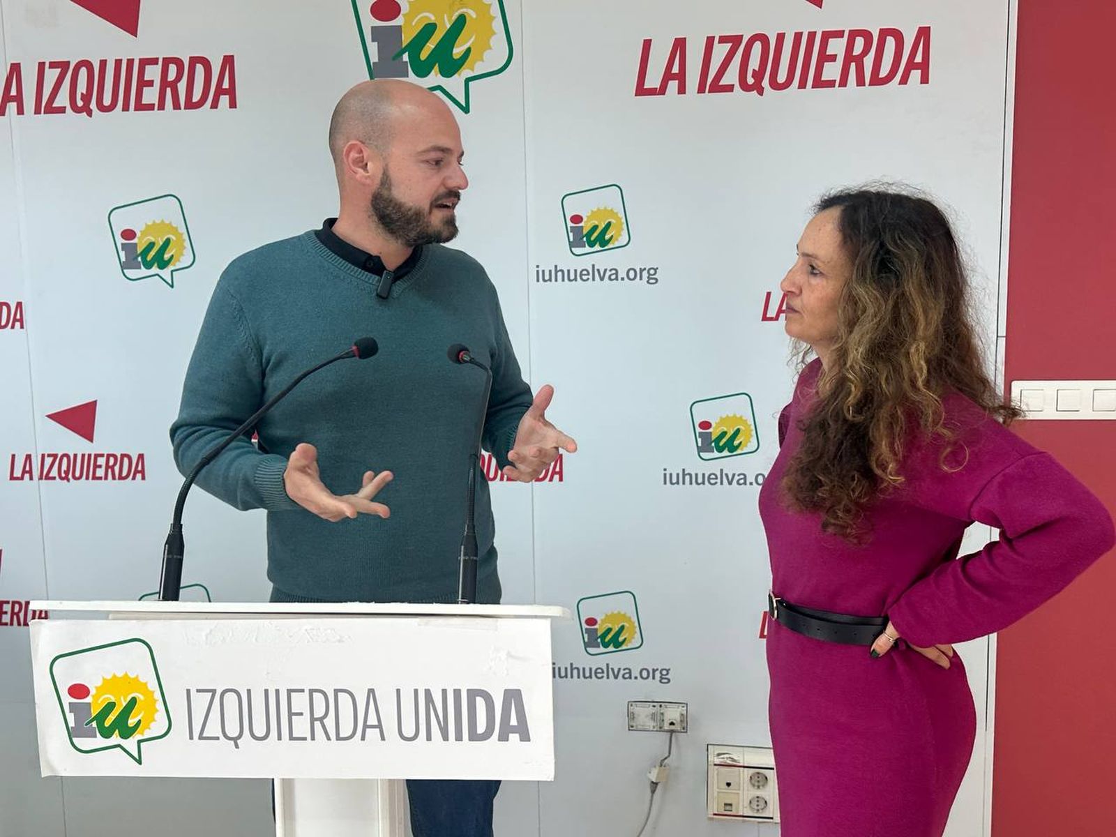 Víctor M. Ruiz este miércoles en rueda de prensa.