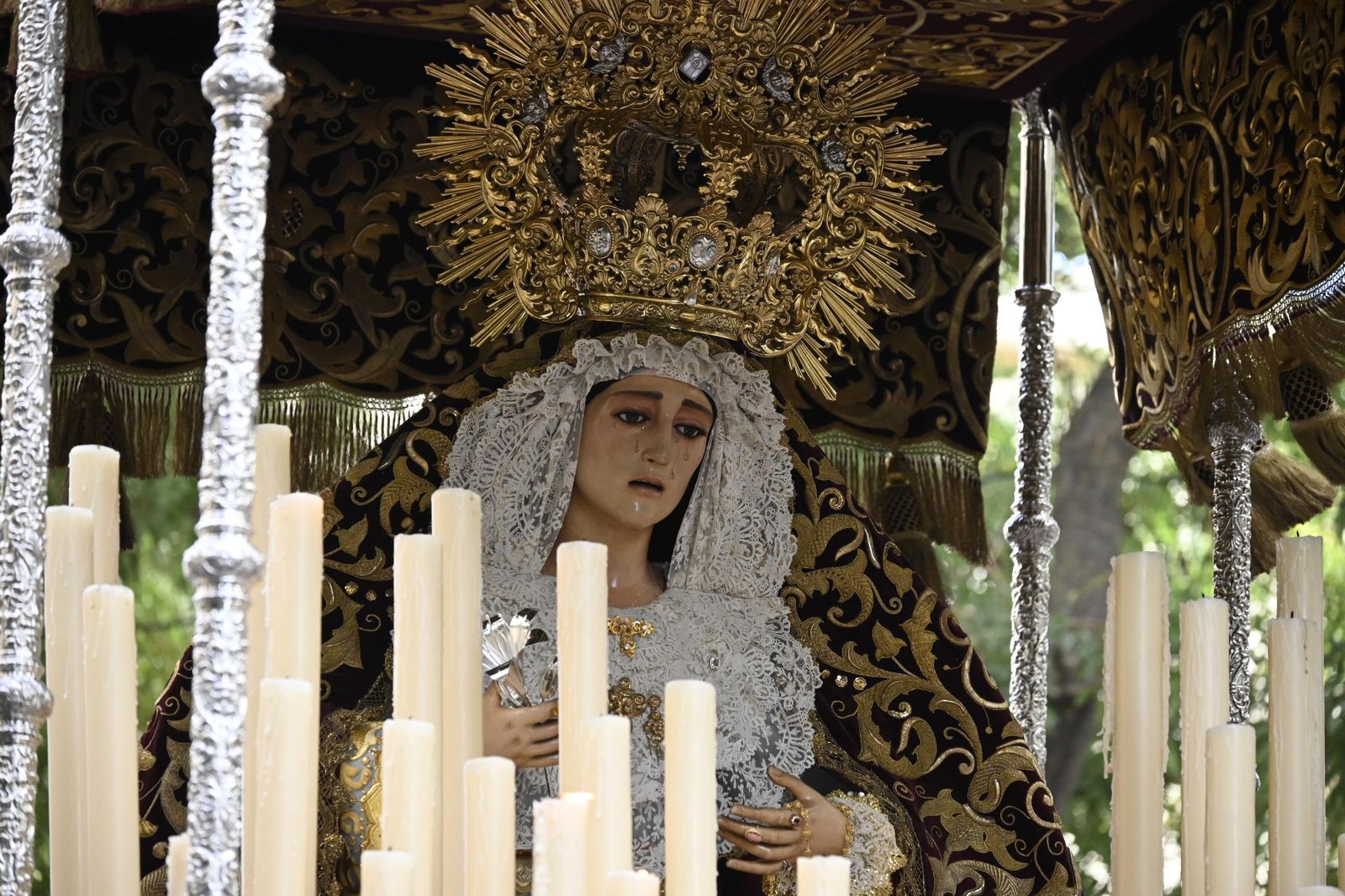 Extraordinaria de la Virgen del Valle de Huelva en imágenes