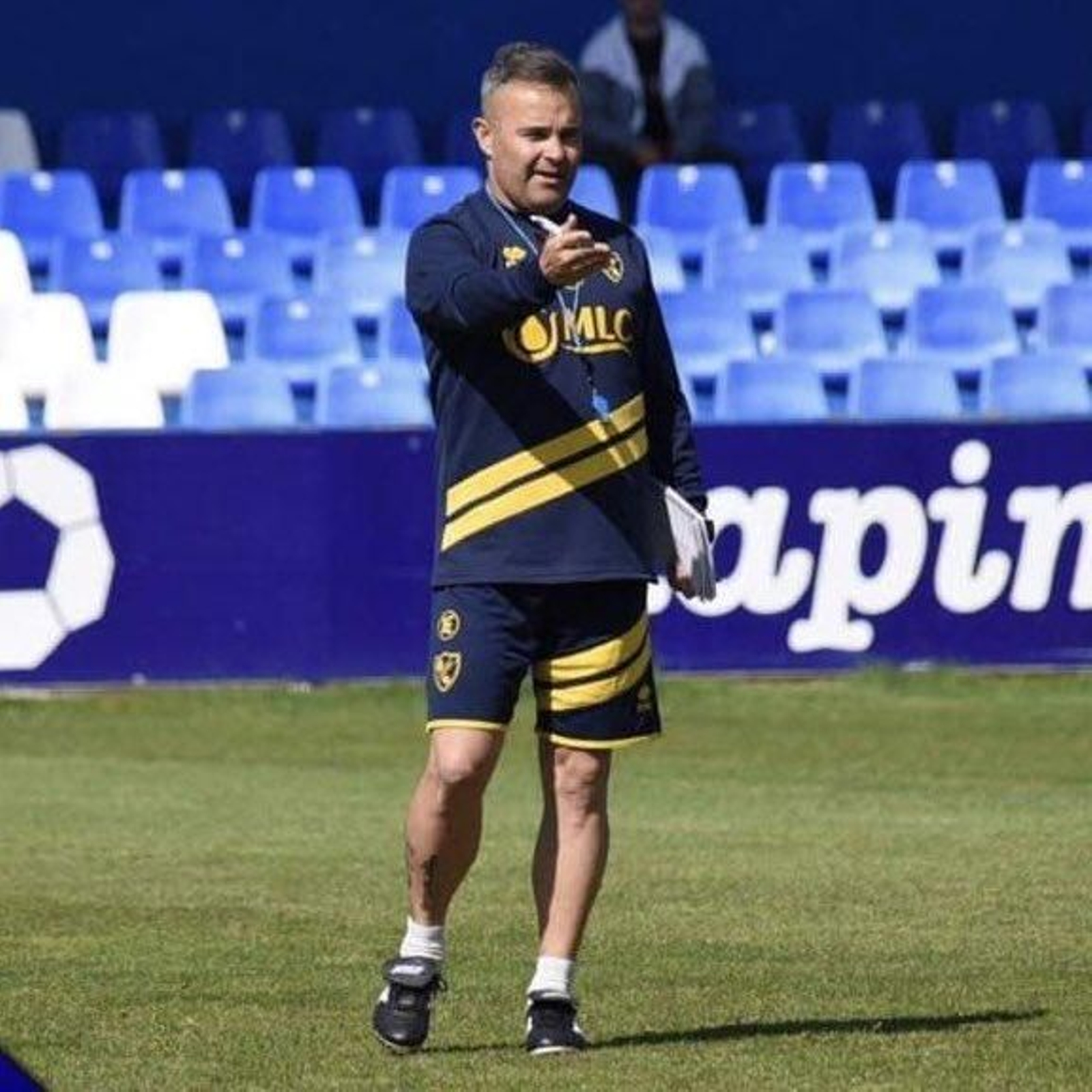 Juan Arsenal, en su etapa al frente del cuadro azulillo.