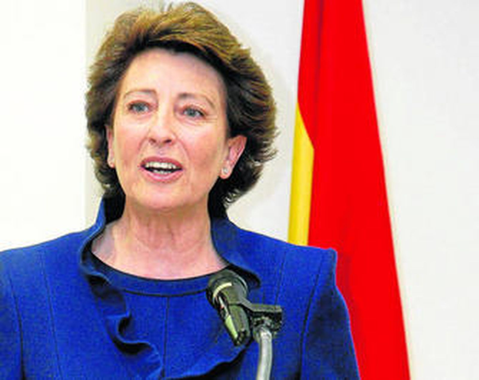 La presidenta de la Asociación Española Contra el Cáncer (AECC), Isabel Oriol.