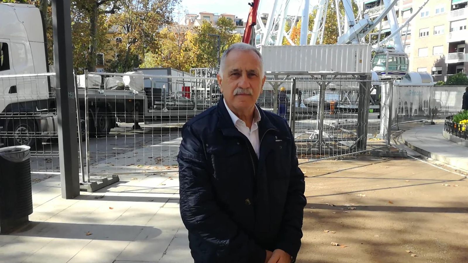 José Manuel Hidalgo, vecino de 64 años.