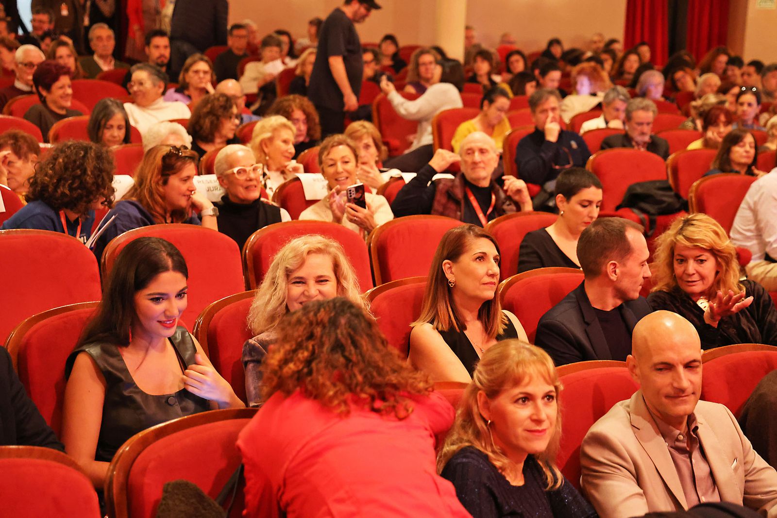 Imágenes de la entrega del Premio Luz del Festival de Cine Iberoamericano a Rubén Cortada