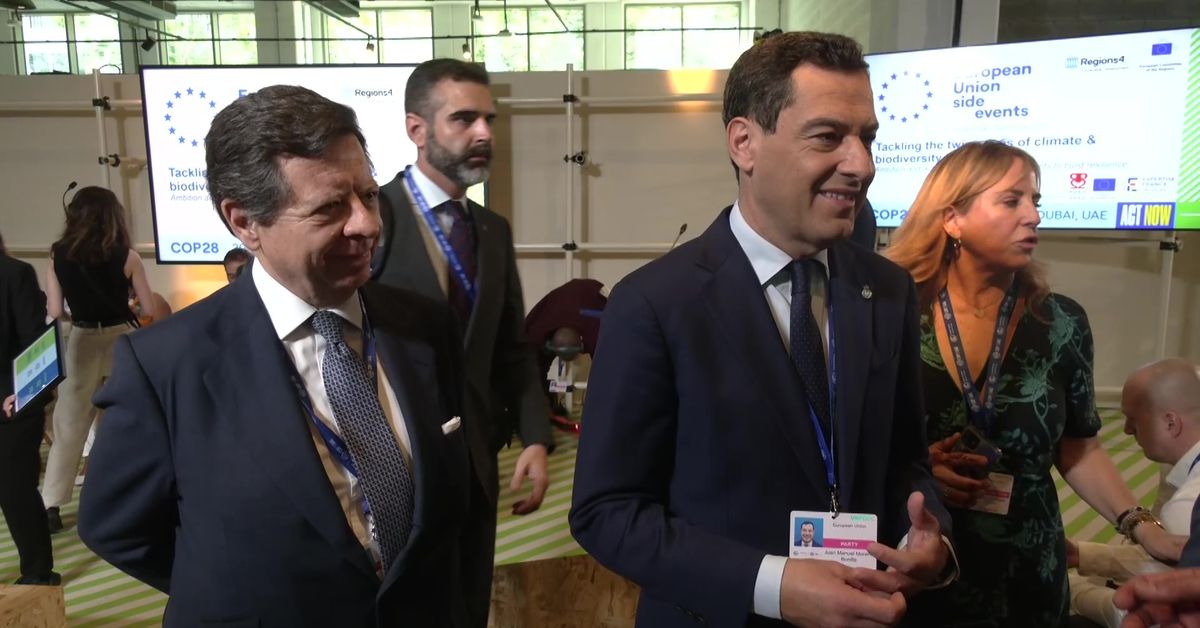 Juanma Moreno participa en el acto del Comité Europeo de las Regiones ...