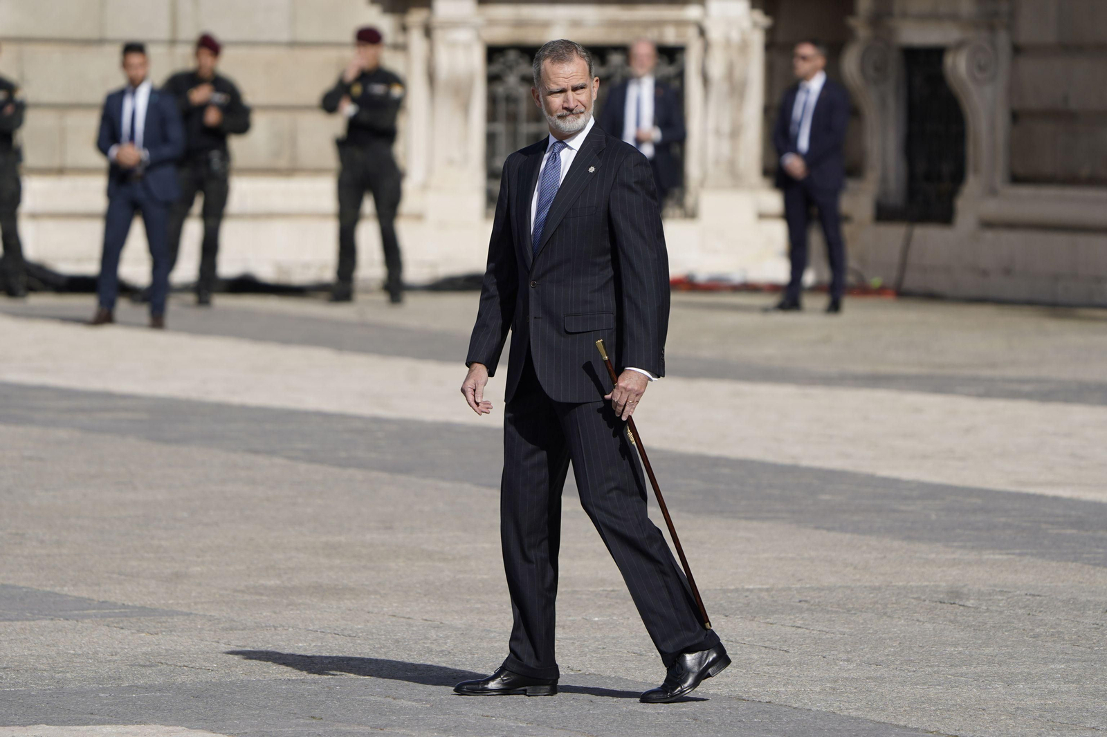 Los Reyes presiden los actos del bicentenario de la Policía Nacional