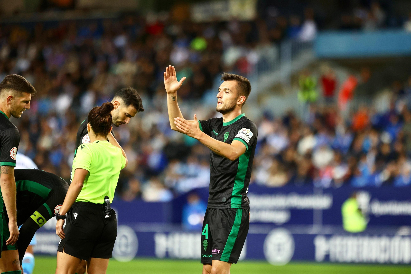 El Málaga CF-Córdoba, en fotos