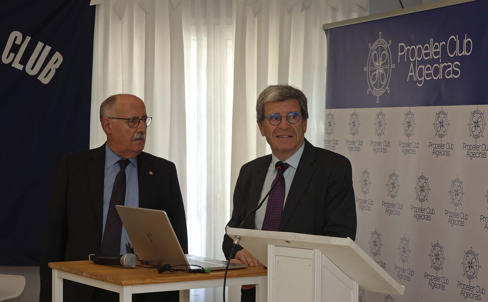 El almuerzo del Propeller Club de Algeciras con Aurelio Martínez, en imágenes