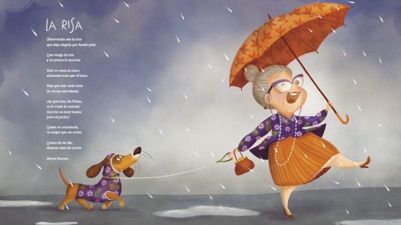 'La risa', de Gloria Fuertes, cierra la antología.