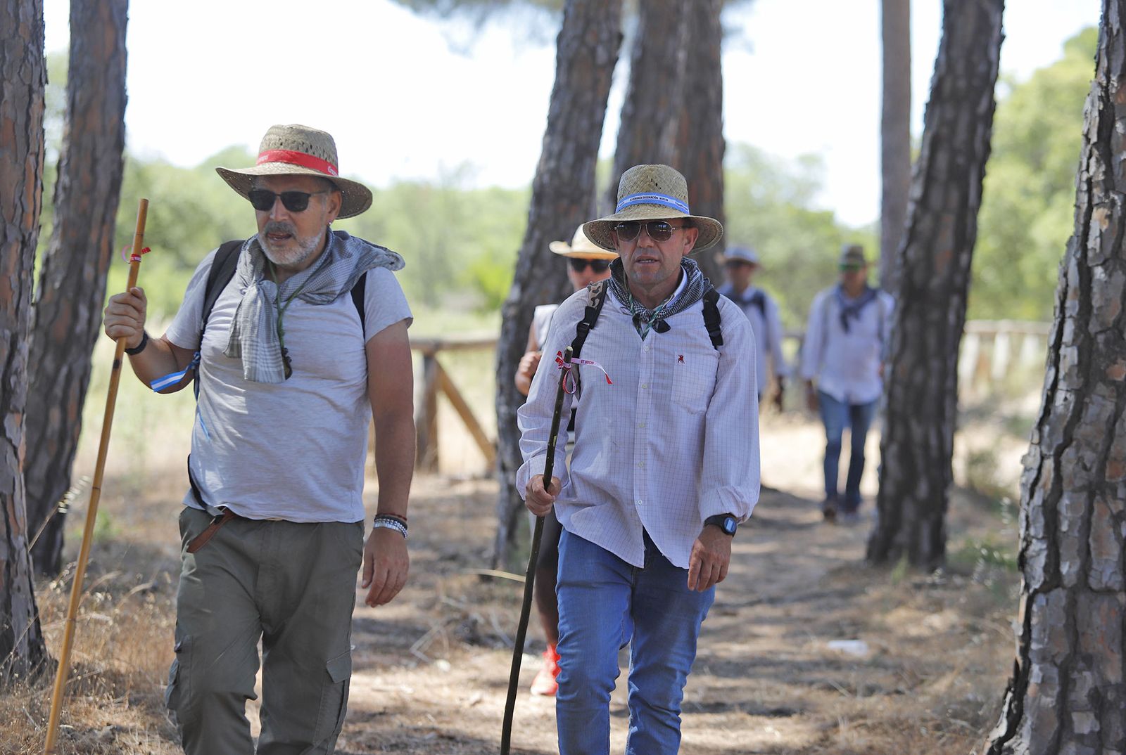 Todos los peregrinos de la Hermandad de Huelva, en imágenes