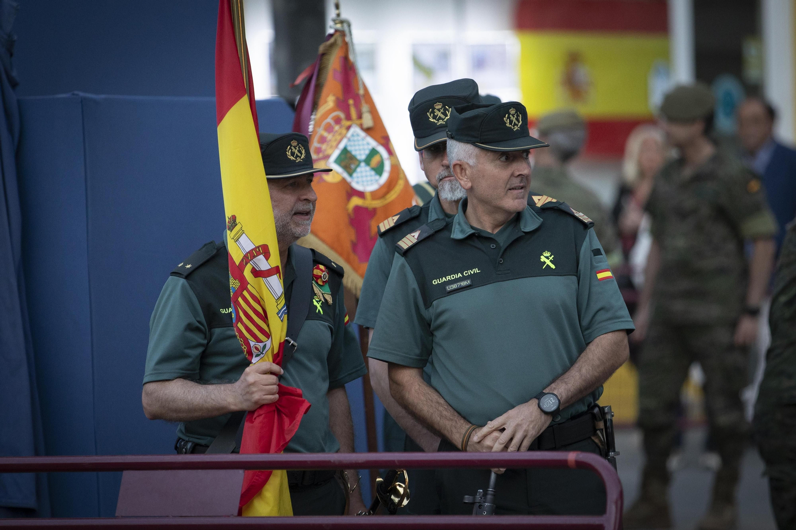 Las Fuerzas Armadas ensayan el desfile por las calles de Granada