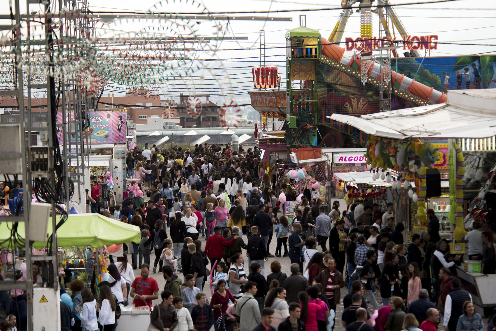 Las imágenes del martes de la Feria del Corpus