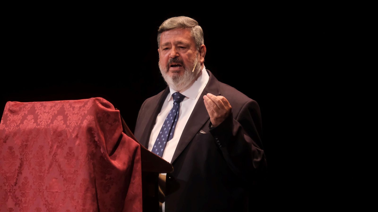 Un momento durante el pregón.