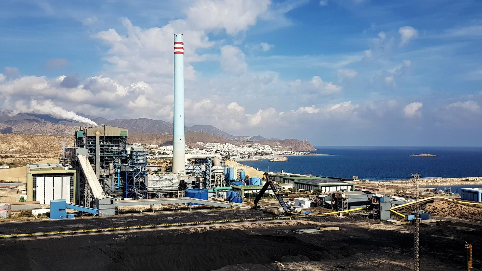 La central térmica Litoral de Almería.