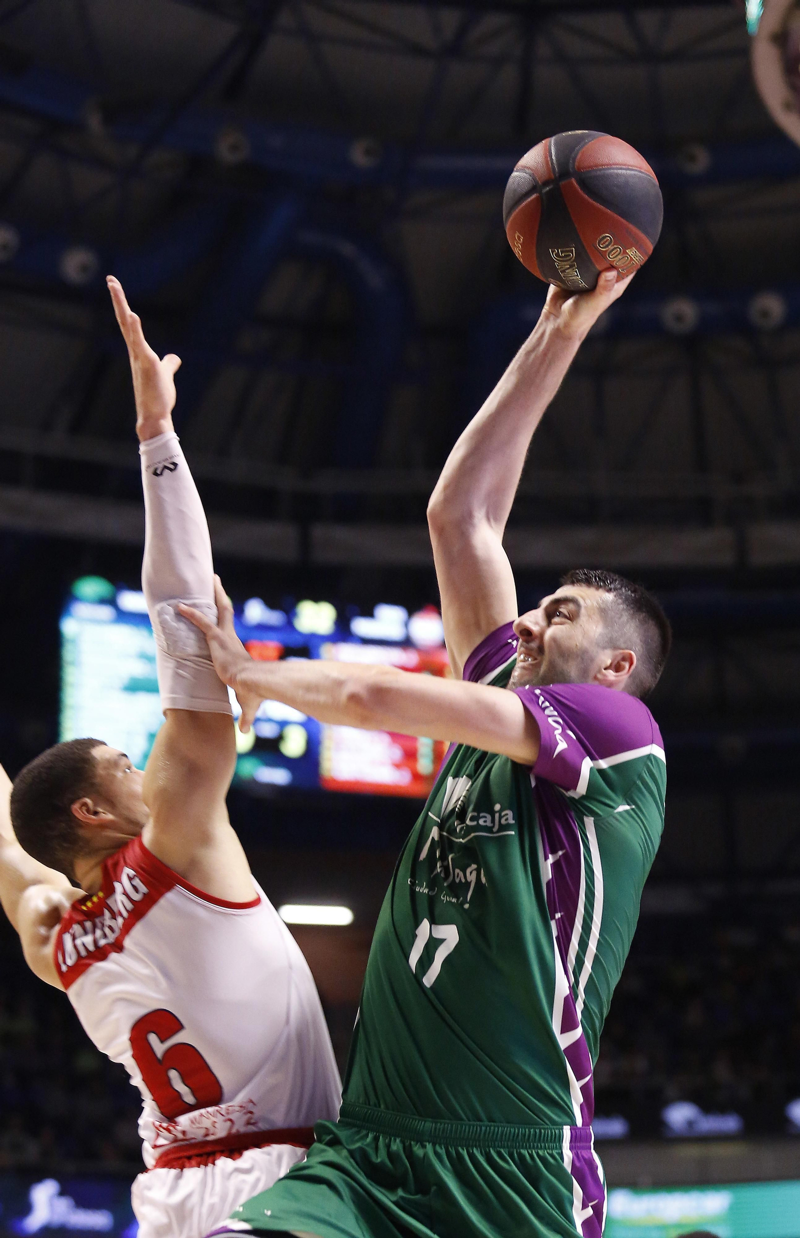 Las imágenes del Unicaja Baloncesto - Baxi Manresa