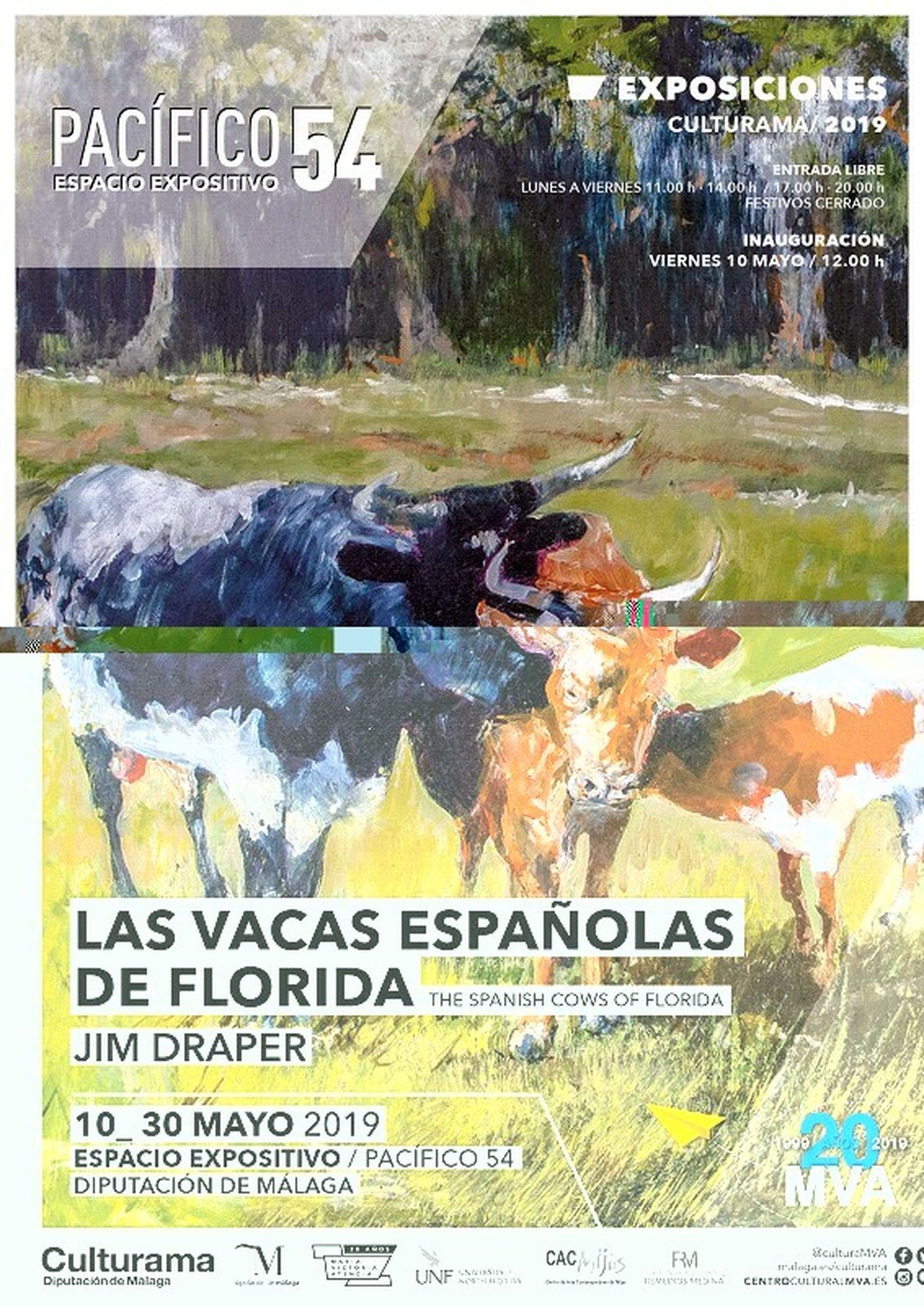 Exposición 'Las vacas españolas de Florida'.