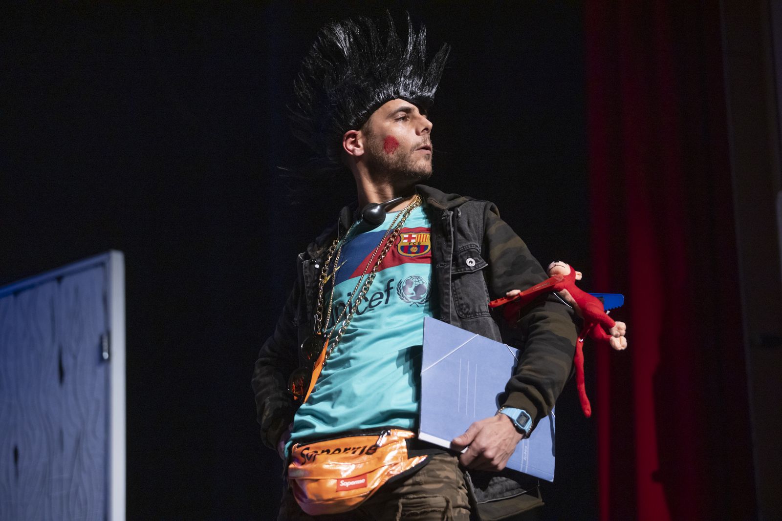 Imágenes de la actuación del cuarteto de Huelva "El plan Bellavista" en el Carnaval Colombino