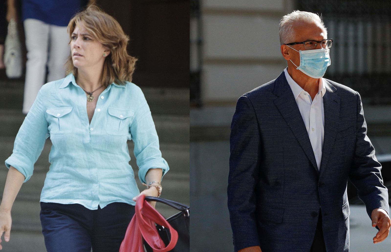 Dolores Delgado y Baltasar Garzón