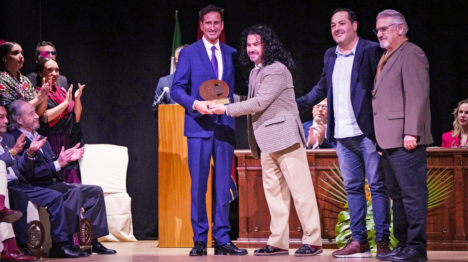 Acto de entrega de los VIII Premios Internacionales del Flamenco Manolo Sanlúcar