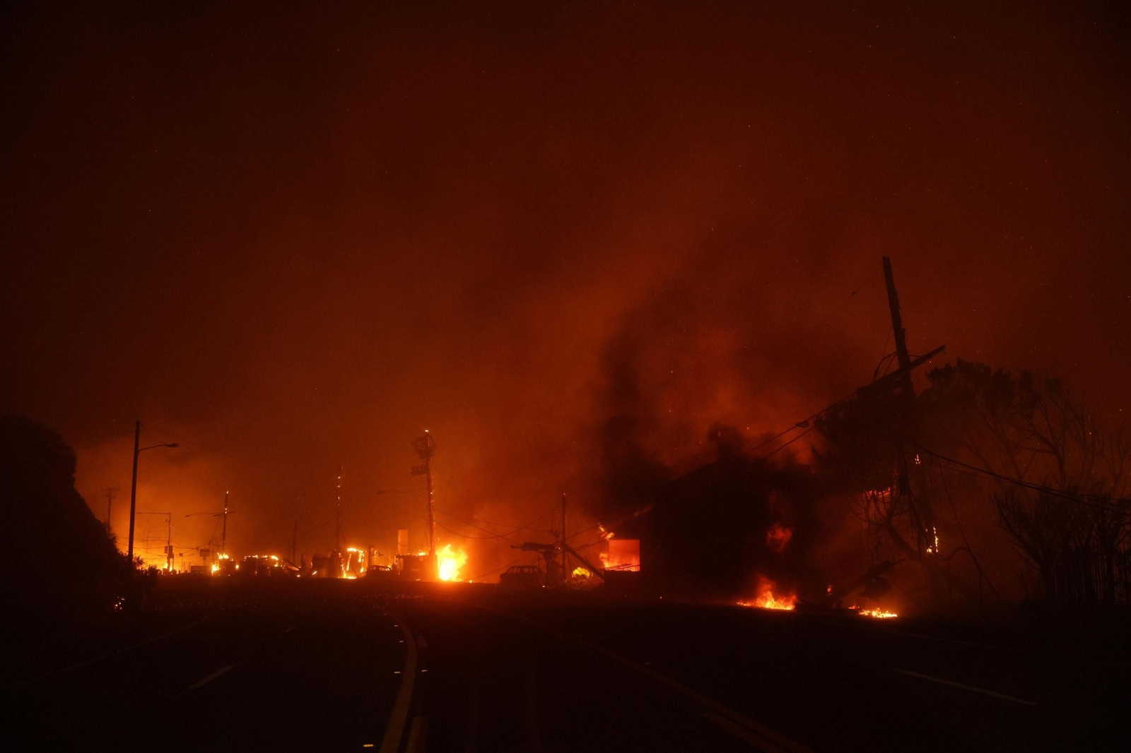 Las impactantes imágenes de los incendios de California