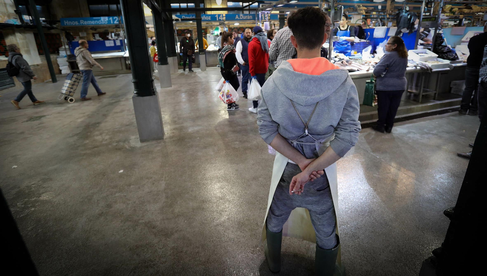 Imágenes del estado de la ciudad por la crisis del Coronavirus