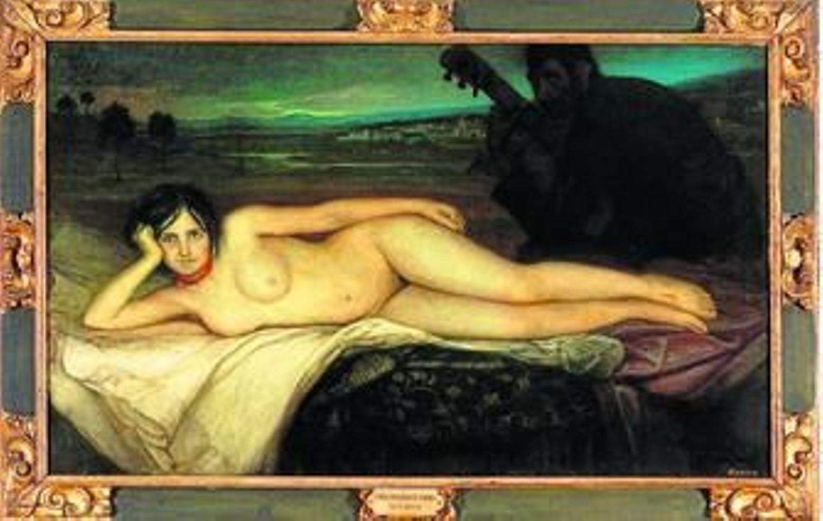 'La musa gitana', un cuadro fechado en 1907, fue el primer desnudo en la carrera de Julio Romero de Torres.