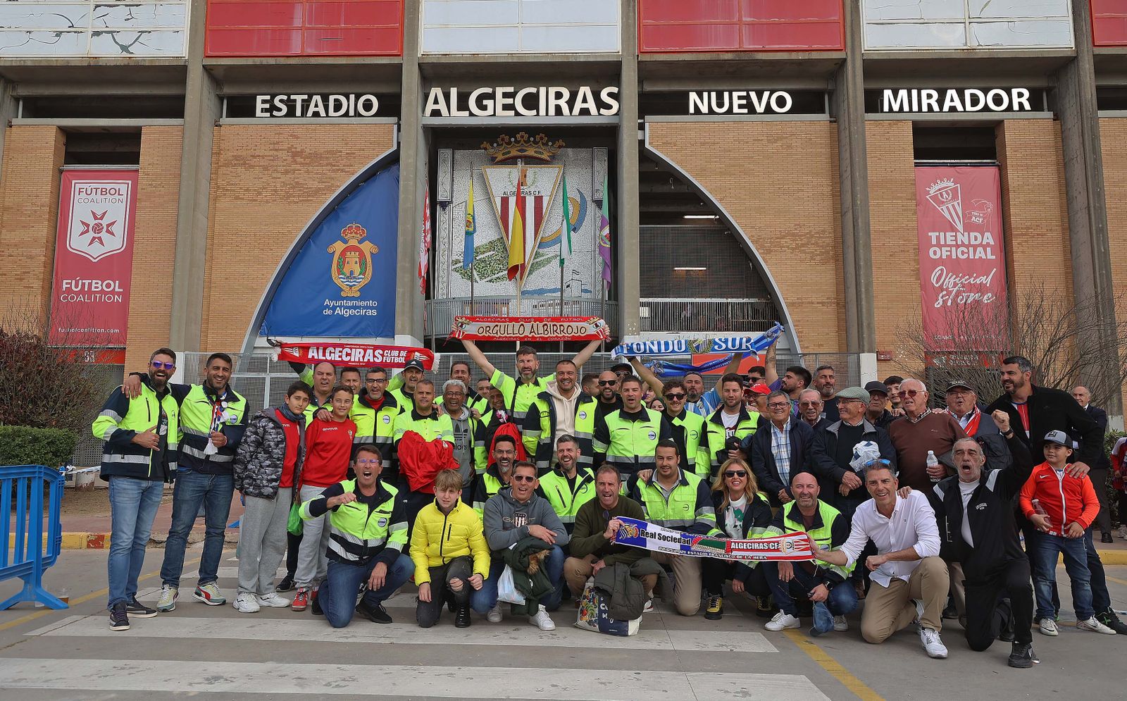 Búscate en el Nuevo Mirador durante el Algeciras - Málaga